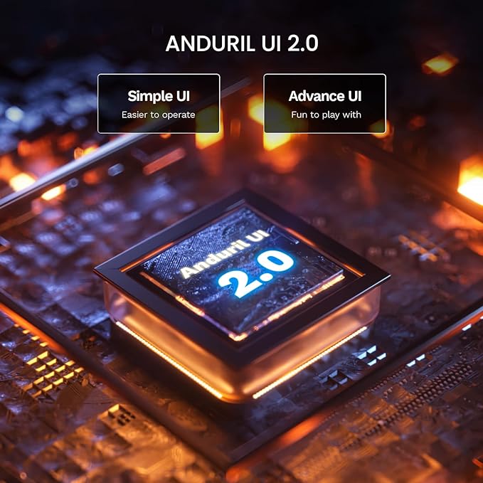 sofirn Q8 Plus Super Bright Flashlight max 16000 Lumens, Rechargeable Powerful Flashlight with High Powered 6* LED, Anduril 2 UI, Ultra-Long Runtime for Camping, Searching, Survival, Emergency