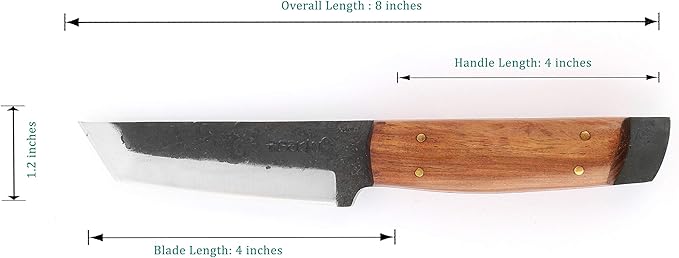 Perkin PK800 Hunting Knife With Sheath Fixed Blade Knife
