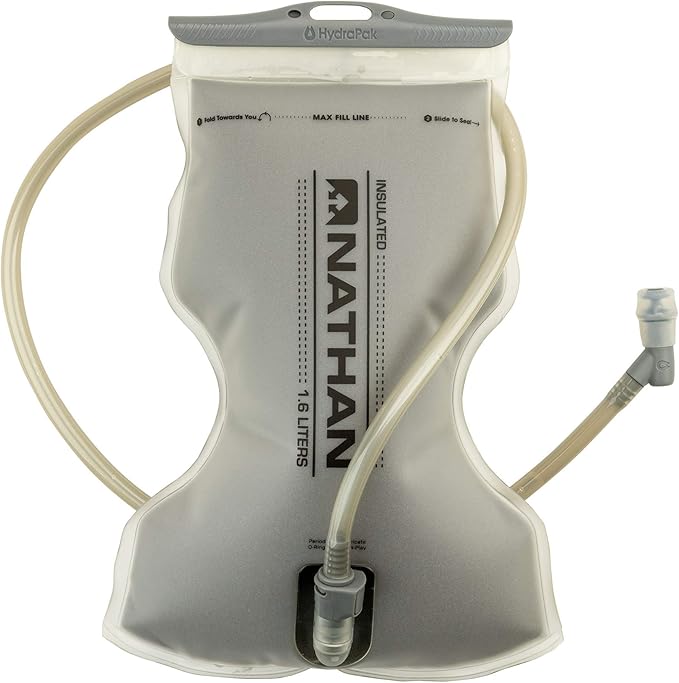 Nathan Pinnacle Race Vest 12L Hydration Pack, 1.6L Water Bladder, Running Vest, Water-Resistant Pockets, Lightweight & Moisture Wicking
