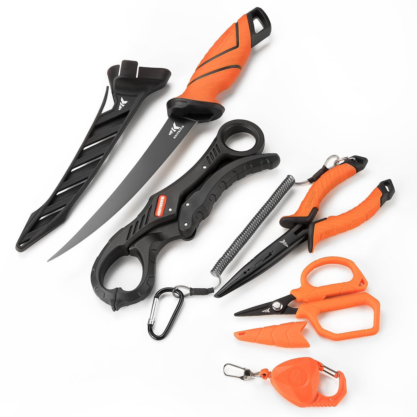 KastKing SteelStream 6pc Fishing Tool Kit, Fishing Gear