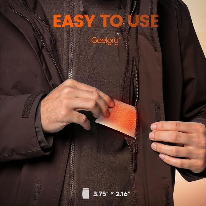 Hand Warmers Disposable 500/375/240/125/90/55/30 Pcs, Long-Lasting Up to 12 Hours for Warm Body, Safe Portable Hand Warmers for Camping, Fishing, Winter for Women Men Mom Dad