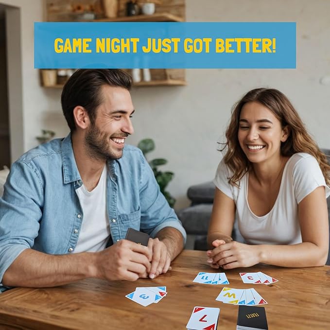 Fast-Paced Rummy-Style Card Game for Kids & Adults | Ages 7+ | Wild, Strategic, Family Fun