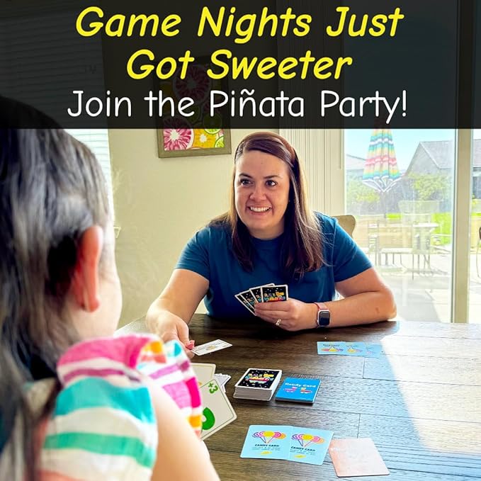 3, 2, 1 Piñata! - A Card Game of Candy Chaos with Take-That Gameplay | Fast-Paced & Easy to Learn | Fun Family Game Night Card Game for Families and Kids