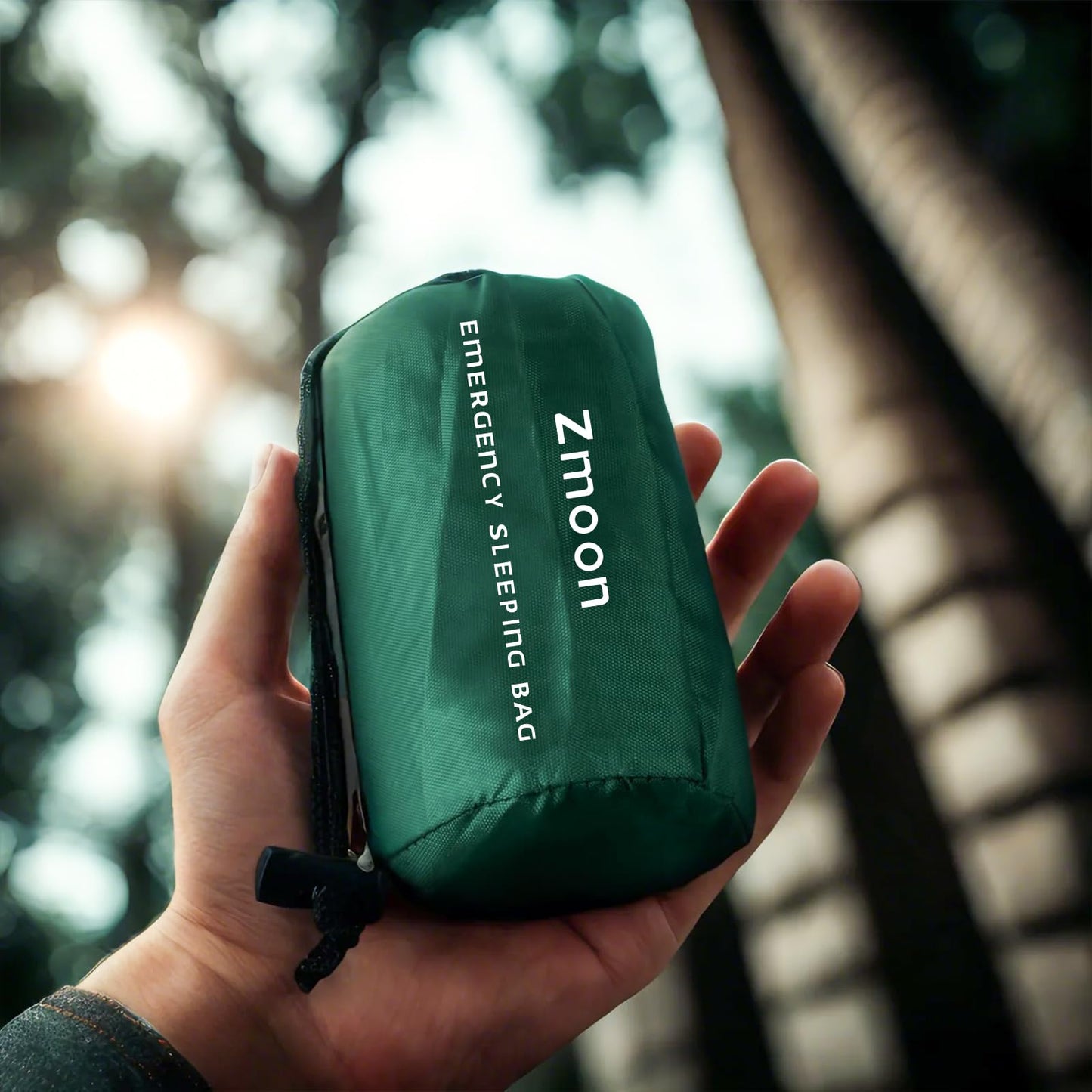 Zmoon Emergency Sleeping Bags 2 Pack Portable Waterproof Thermal Bivy Sacks