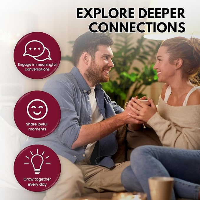 ? WORD TEASERS Canoodle Couples Conversation Cards ??Couple Game for Adults Date Night ??150 Relationship Building Question Cards