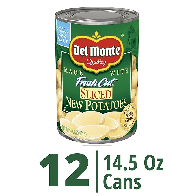 Del Monte Foods Slcs New Potatoes, 14.5 oz (12 count) (Pack of 2)