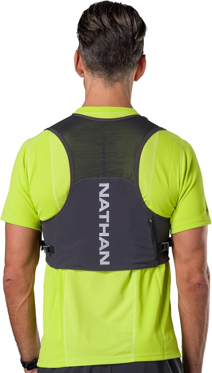 Nathan Pinnacle Featherlite 1.5L Hydration Vest for Running ??Ultra-Lightweight, Compression-Fit with Hydrapak Soft Flask