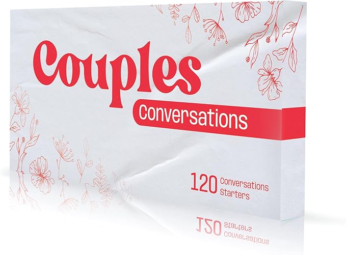 Couples Conversations Card Game ??Fun Couple Games for Date Night, Intimacy & Conversation Cards, Get to Know You, Newlywed & Married Couples, Romantic Gift, at-Home Activity with Your Partner