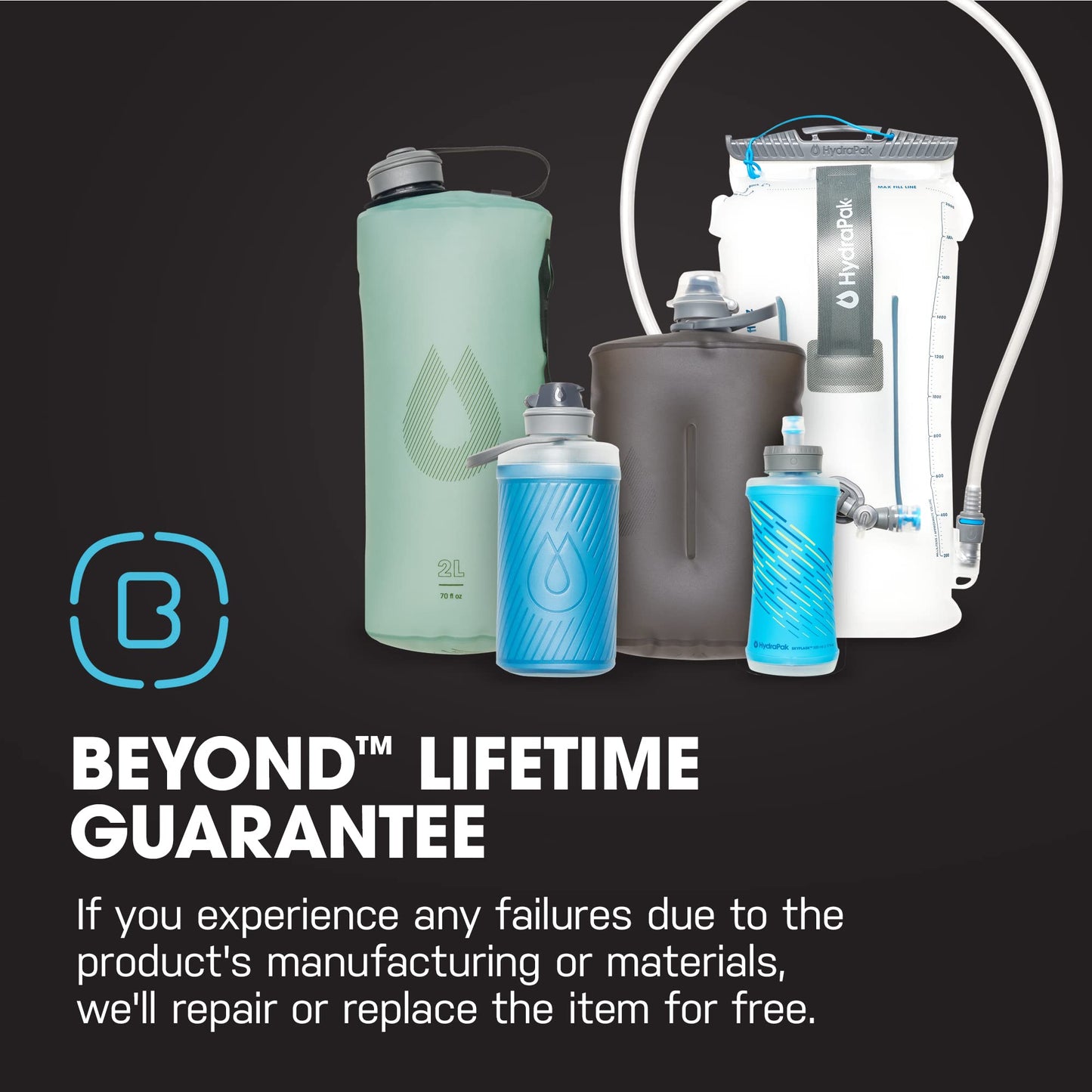 Hydrapak Pioneer - Collapsible Water Storage and Dispensing System (6L) - BPA & PVC Free Camping