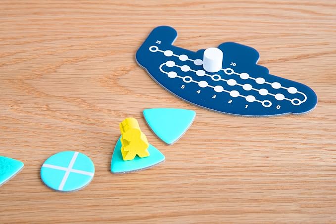 Oink Games Deep Sea Adventure Boost ??Push-Your-Luck Family Board Game | 2?? Players | Ages 8+ | Portable Travel Game