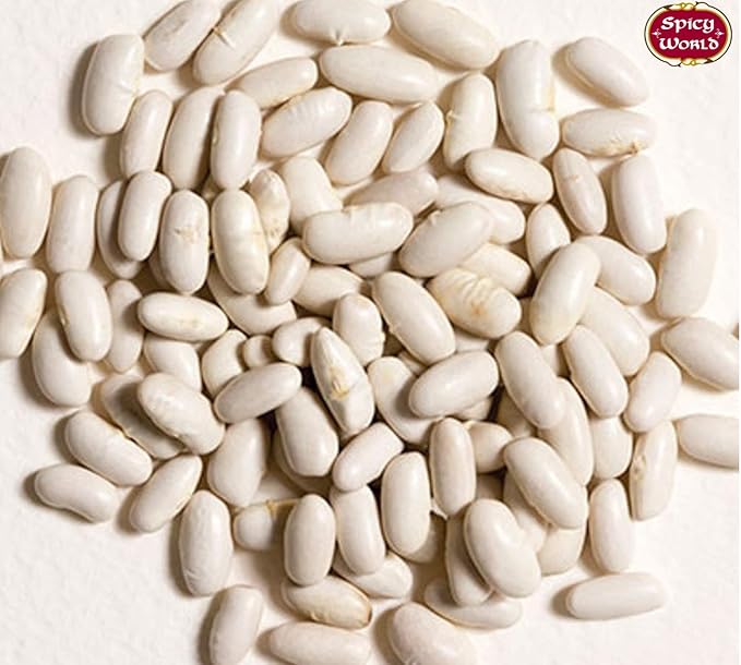 Spicy World Cannelini Beans 4 LB - From Italy - Dried White Medium Sized Kidney Beans (Cannellini)