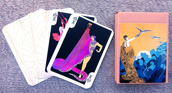 ERTE Playing Cards (Poker Deck 54 Cards All Different) Vintage Painting Art Deco French Romain de Tirtoff