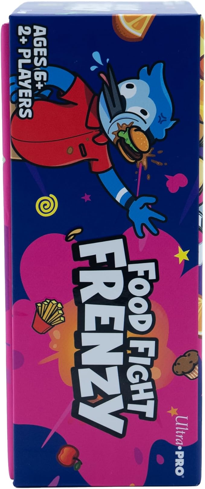 Food Fight Frenzy - Fun & Fast-Paced Family Dice Game Rolls, Pattern Matching, and Dice Game for 2-6 Players, 72 Tiles & 13 Oversized Dice, Family Party Game