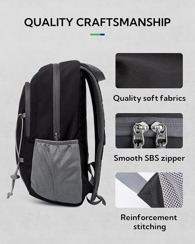 WATERFLY 12L Small Hiking Backpack: Day Pack Lightweight Travel Bag Camping Fitness Cycling Outdoor Sports Daypack For Women Men