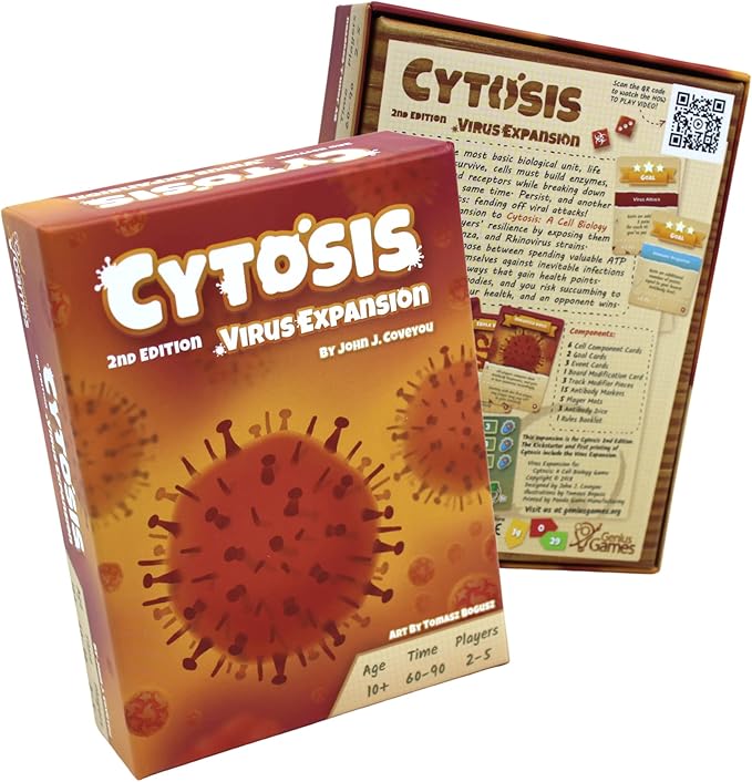 Cytosis: A Cell Biology Board Game (Cytosis: Virus Expansion)