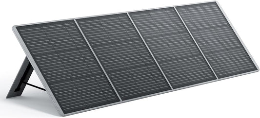 AFERIY 200W Portable Solar Panel for Power Station, 23% Conversion Efficiency Foldable Solar Charger with Adjustable Kickstand, ETFE IP65 Waterproof Solar Panels for Outdoor Camping, RV, Emergency