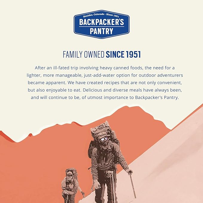 Backpacker's Pantry Drunken Noodles with Chicken | Freeze Dried Backpacking & Camping Food - Emergency Food - 27 Grams of Protein - 6 Count