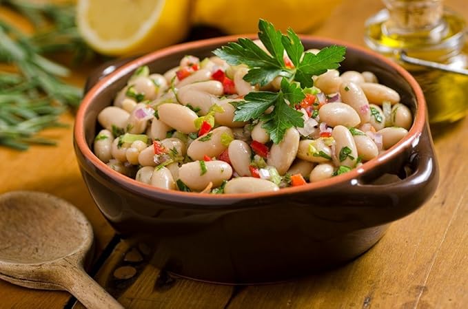 Food to Live Organic Cannellini Beans, 25 Pounds – Non-GMO, Dried White Kidney Beans, Sproutable, Vegan, Kosher, Bulk. Pre-Soak Needed. Rich in Fiber, Protein. Great for Minestrone Soup, Bean Salad.