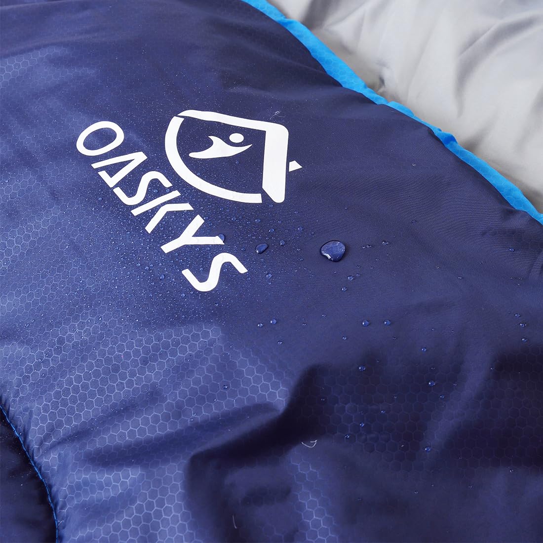 oaskys Camping Sleeping Bag - 3 Season Warm & Cool Weather - Summer Spring Fall Lightweight