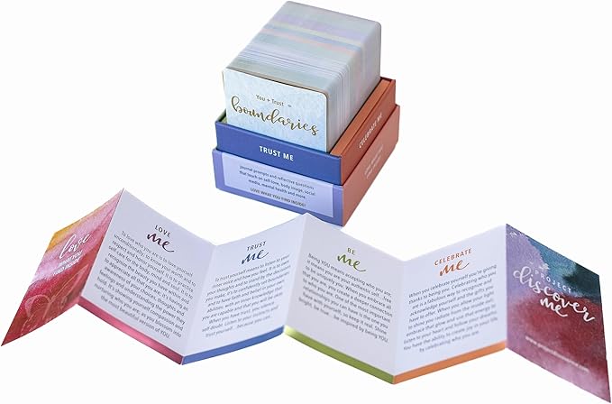A Self-Love Game for Teenage Girls | Empowerment Tool to Inspire Self-Worth w/Questions & Conversations Based on These Core Values: Love Me | Trust Me | Be Me | Celebrate Me | PROJECT DISCOVER ME