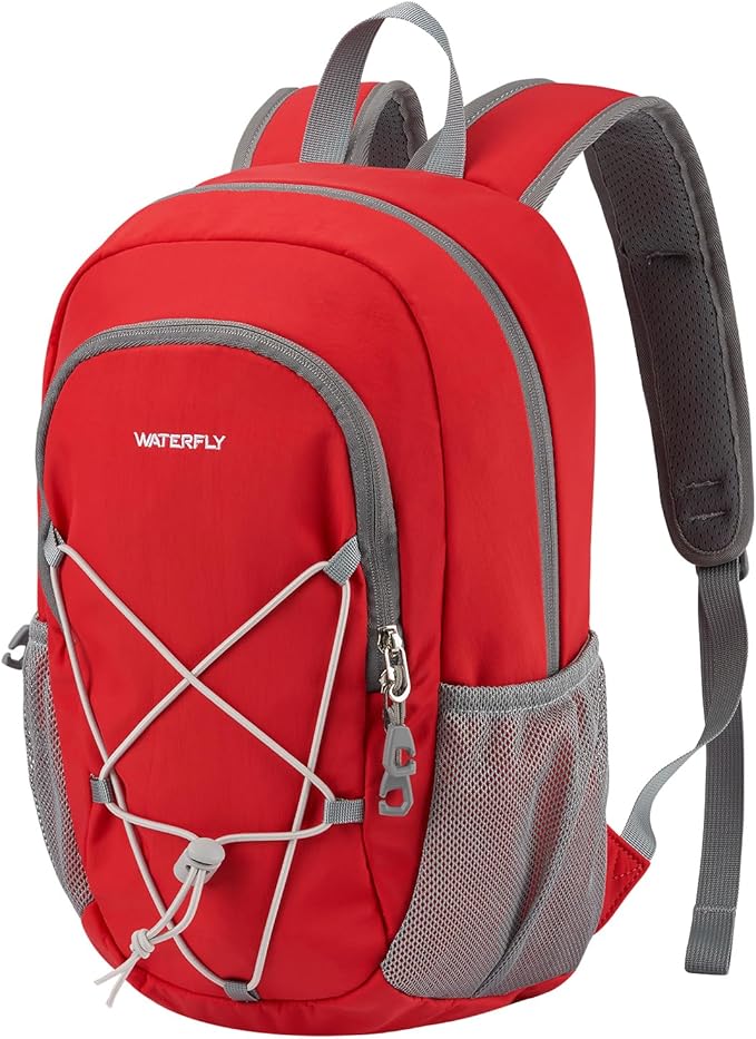 WATERFLY 12L Small Hiking Backpack: Day Pack Lightweight Travel Bag Camping Fitness Cycling Outdoor Sports Daypack For Women Men