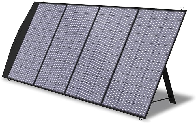 ALLPOWERS SP033 200W Portable Solar Panel Foldable, 23% High Efficiency Solar Charger with MC4 Connectors for Power Station, RV, Camping, Home Use, Compact Folding Solar Panel(SP033-200W