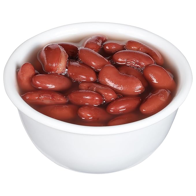BUSH'S BEST 16 oz Light Red Kidney Beans, Canned Beans, Kidney Beans Canned, Source of Plant Based Protein and Fiber, Low Fat, Gluten Free, (Pack of 12)