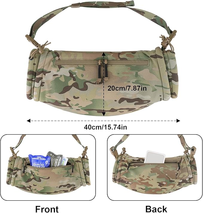 PETAC GEAR Tactical Hand Warmer,Portable Drop Hanger Waist Handwarmer Pouch for Hunting Golf Camping Fishing, Hiking, Football Winter Outdoor Field Survival.
