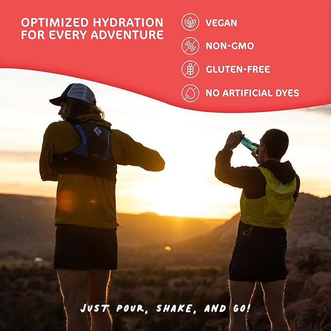 Tailwind Nutrition Rapid Hydration, Electrolyte & Hydration Powder, Vitamin C & Sea Salt Exercise Workout Mix, 5 Flavor Variety Pack, Pack of 15 Sticks