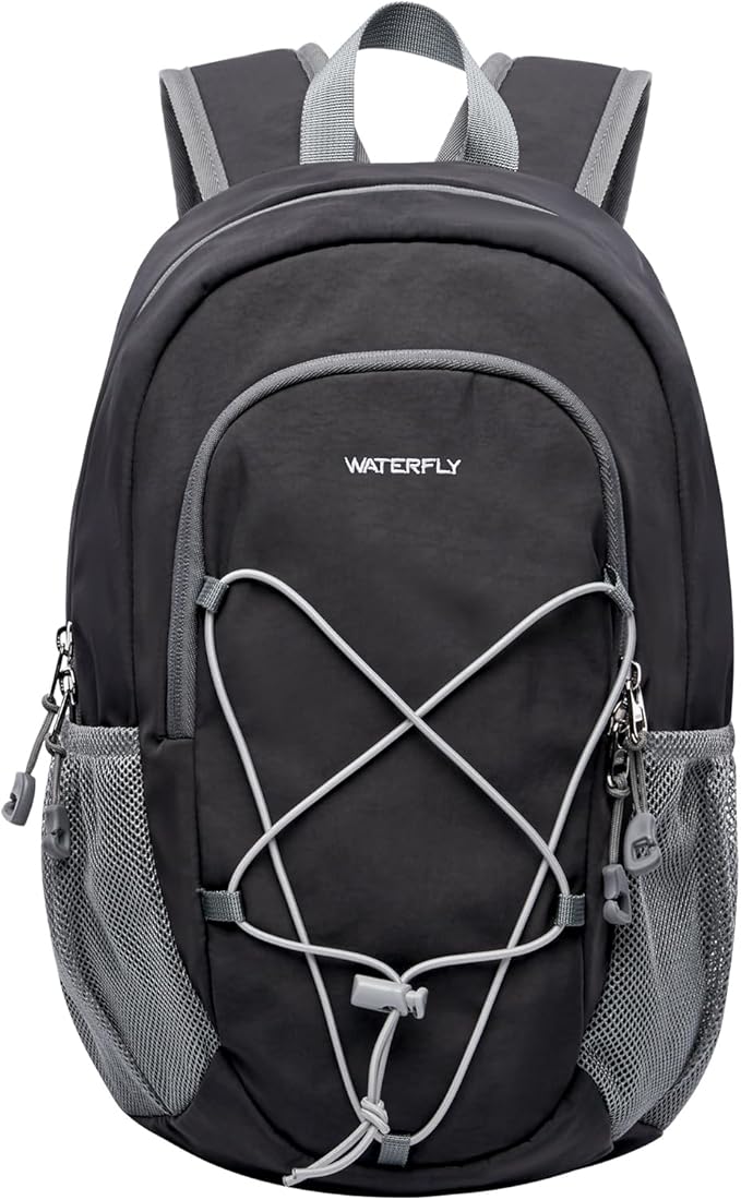 WATERFLY 12L Small Hiking Backpack: Day Pack Lightweight Travel Bag Camping Fitness Cycling Outdoor Sports Daypack For Women Men