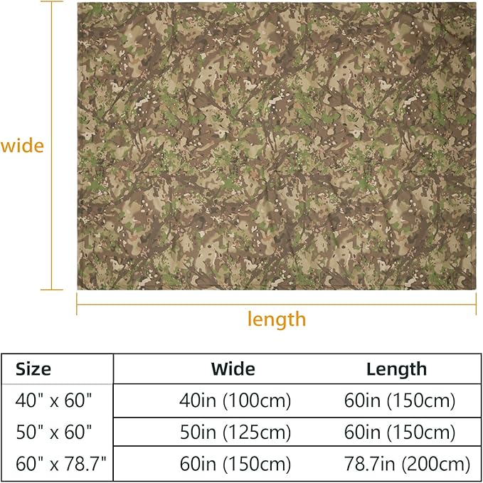Camo Throw Blanket for Couch Sofa Soft Cozy Blankets Fleece Warm Lightweight Bedding Blanket for Living Room Travel