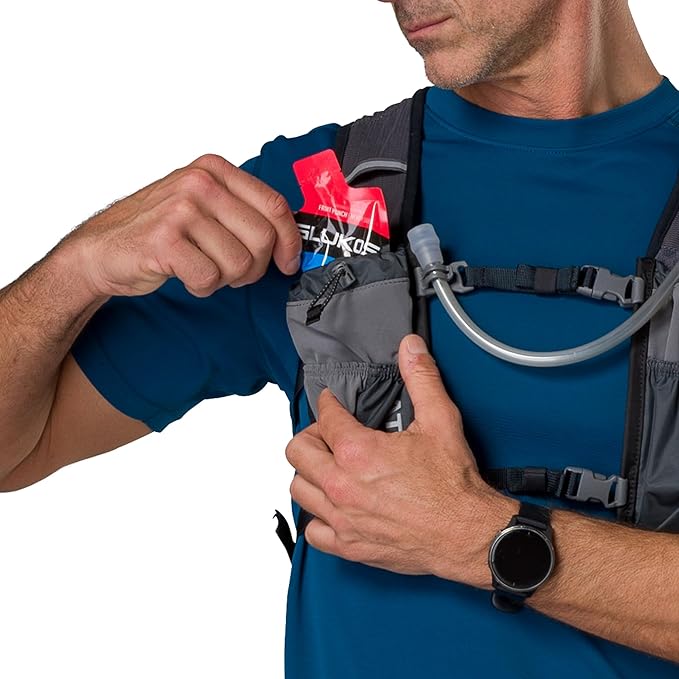 Nathan TrailMix Women's Running Vest/Hydration Pack. 12L (12 Liters) | 2L Bladder Included (2 liters). Zipper, Pockets.