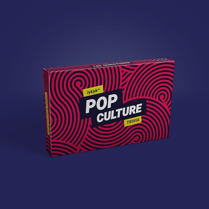 iykyk Popular Culture - Fun Quiz Game for Celebrity Gossip and Social Media Fans - 150 Quirky Questions - Perfect for Games Night, Parties, and Travel - Show Off Your Knowledge