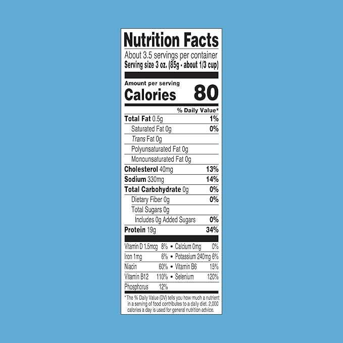 StarKist Chunk Light Tuna in Water, 6.4 oz Pouch (12 Pack) Ready to Eat Wild Caught Tuna, 19g Protein Per Serving, 80 Calories Per Serving, Gluten Free, Soy Free, Kosher, Perfect for Meals and Snacks