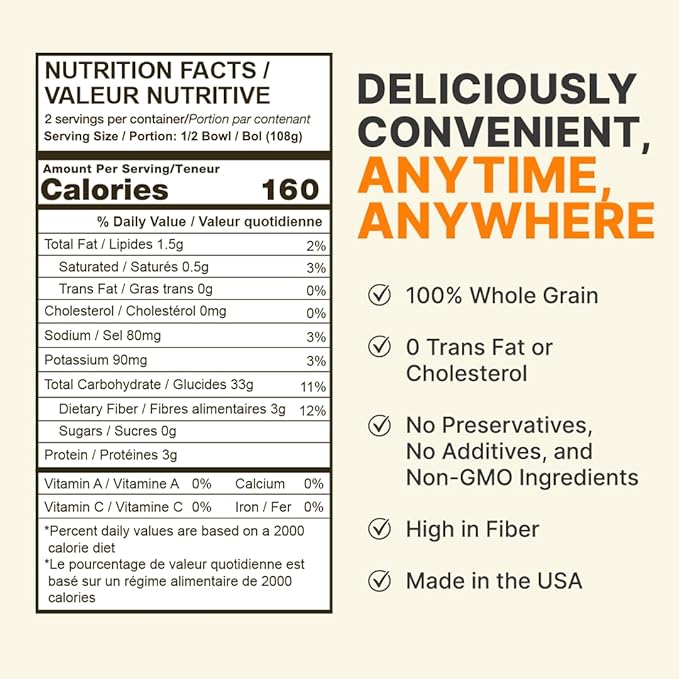 Healthee Organic Brown Rice, Gluten Free, Fully Cooked and Ready-to-Eat, USDA Certified Organic, GMO-Free, Microwaveable (Turmeric, Pack of 12)