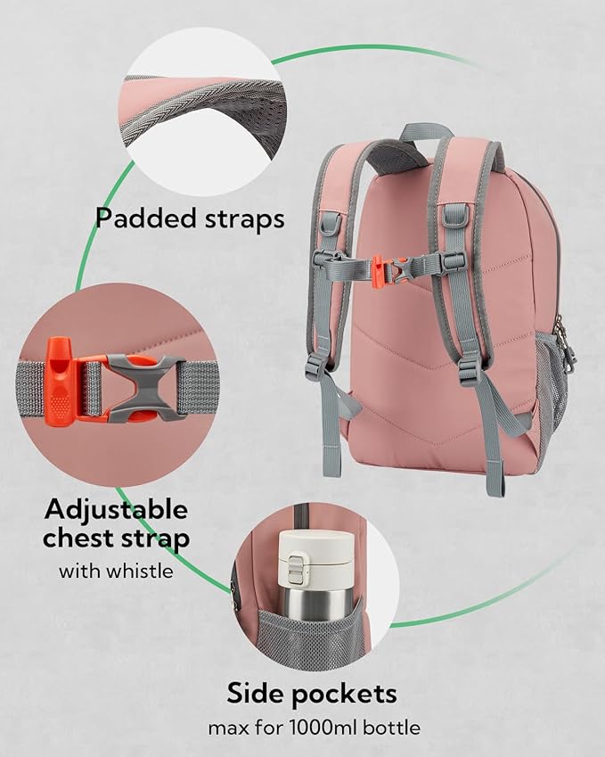 WATERFLY 12L Small Hiking Backpack: Day Pack Lightweight Travel Bag Camping Fitness Cycling Outdoor Sports Daypack For Women Men