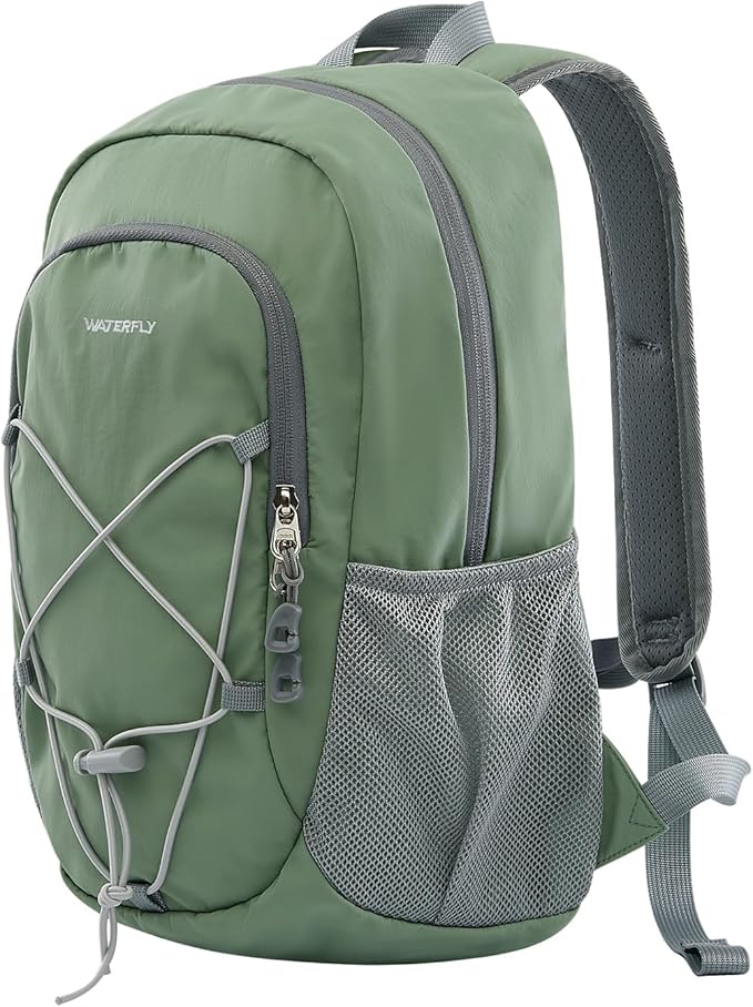 WATERFLY 12L Small Hiking Backpack: Day Pack Lightweight Travel Bag Camping Fitness Cycling Outdoor Sports Daypack For Women Men