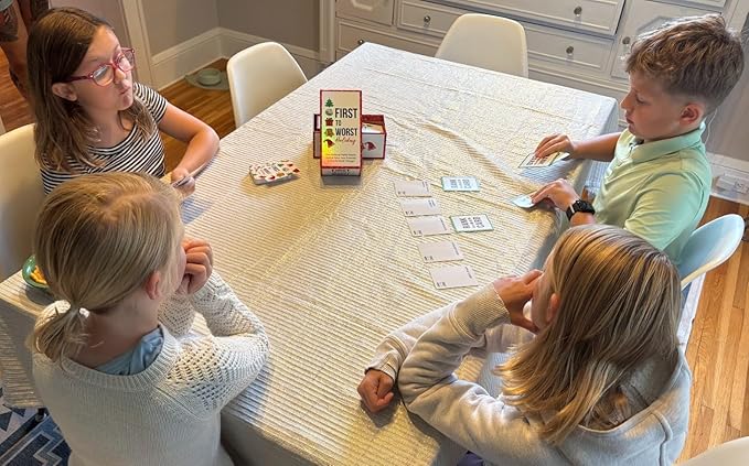 Holiday Party Game - The Christmas Card Game About How Your Friends & Family Rank Things - for Kids, Tweens, Teens, Adults, Families, Groups and Fun Parties with Polarizing Priorities