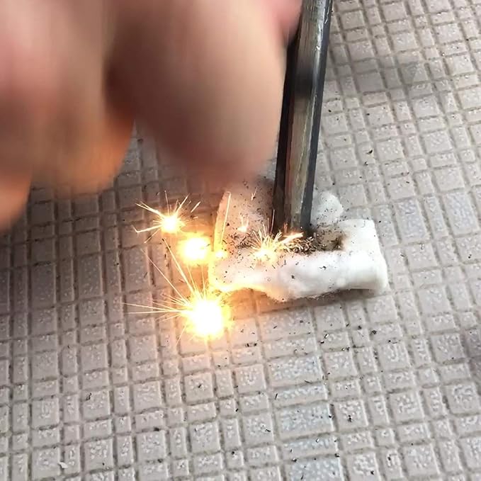 Easy Light Tinder Quick Emergency Waterproof Fire Starter Survival Technologies