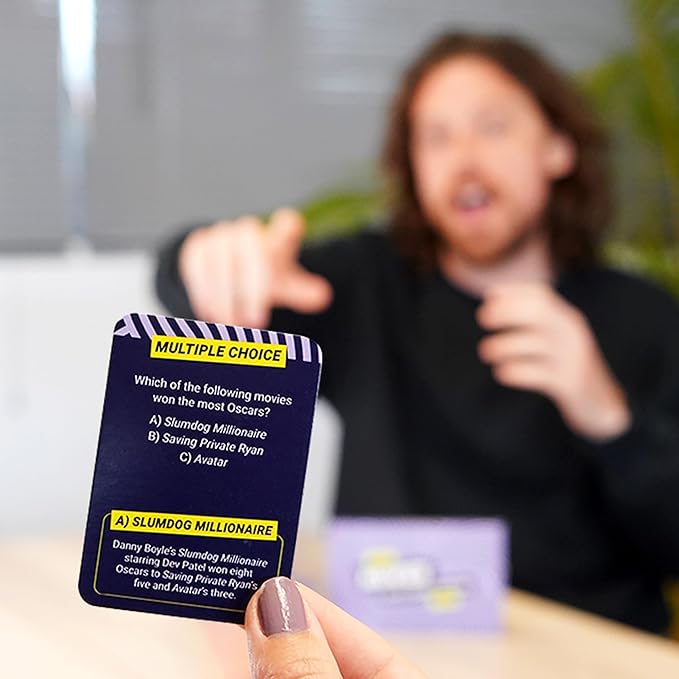 iykyk Movies - Ultimate Movie Quiz Game - 150 Cards Covering Classic Movies to Modern Blockbusters - Twist on Classic Quiz - Ideal for Game Nights and Travel - Show Off What You Know About Movies