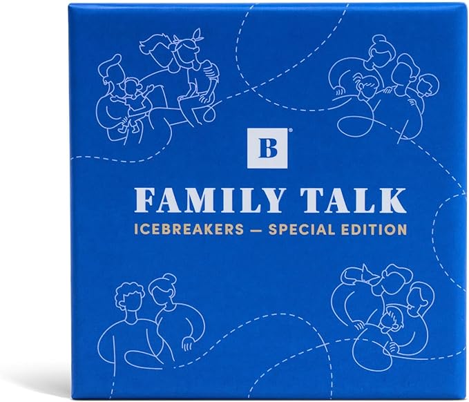 BestSelf Family Talk Icebreaker Deck ??150 Conversation Starters for Family Connections, Fun Bonding, Game Nights