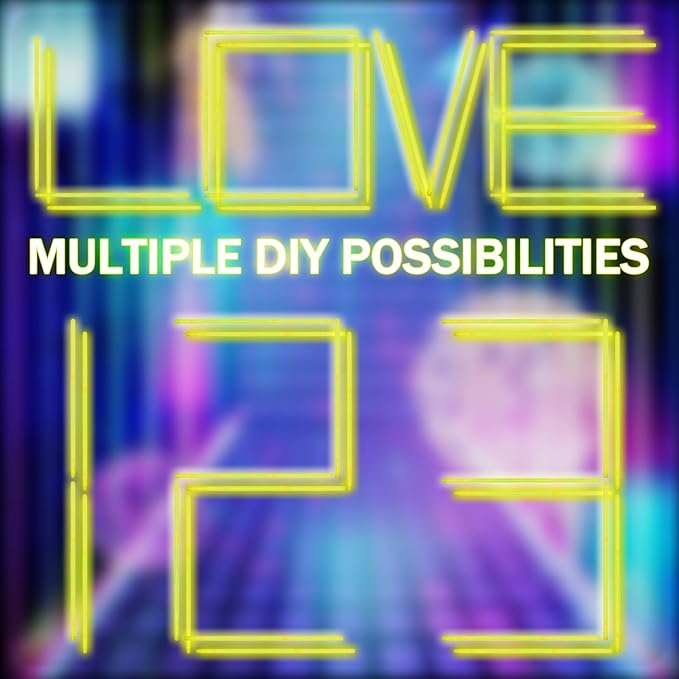Hanaive 300 Pcs Glow Sticks Bulk 8 Inch Glow in The Dark Party Favors Neon Bracelets and Necklaces Light up Sticks with Connectors for Holiday Birthday Party Supplies(Yellow)