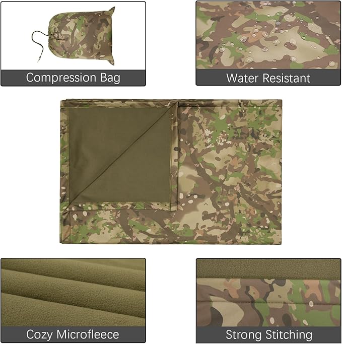 Camo Throw Blanket for Couch Sofa Soft Cozy Blankets Fleece Warm Lightweight Bedding Blanket for Living Room Travel
