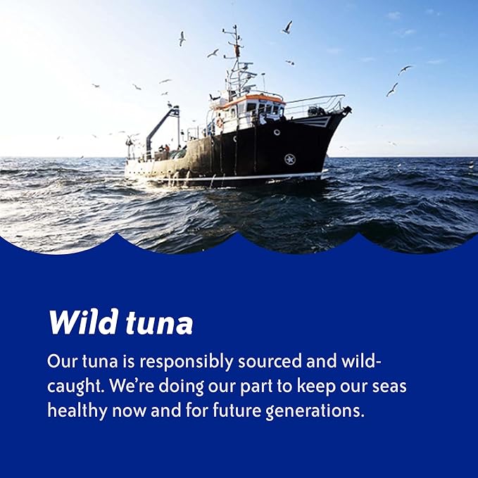 Chicken of the Sea Chunk Yellowfin Tuna in Vegetable Oil, 5 oz. Cans (Pack of 12), Wild Caught Canned Tuna