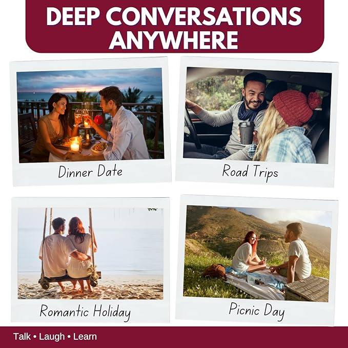 ? WORD TEASERS Canoodle Couples Conversation Cards ??Couple Game for Adults Date Night ??150 Relationship Building Question Cards