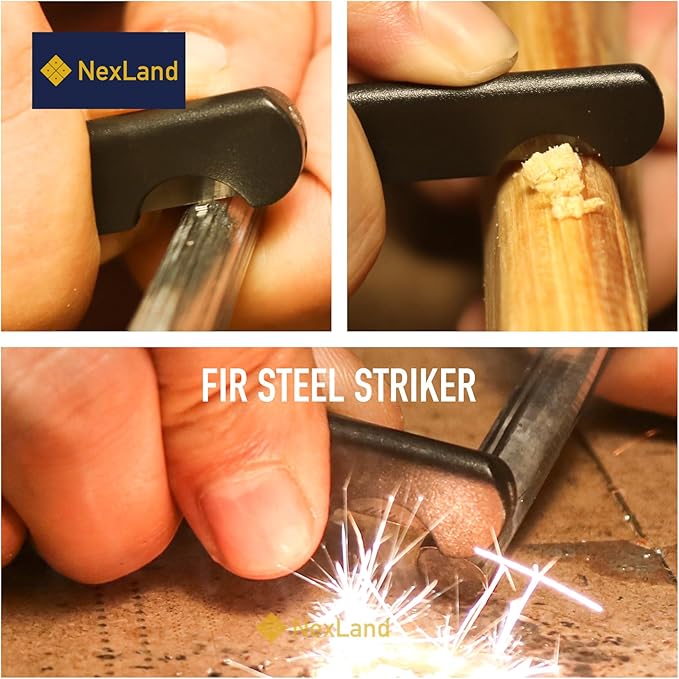 NexLand F850 Ferro Rod Fire Starter Kit
