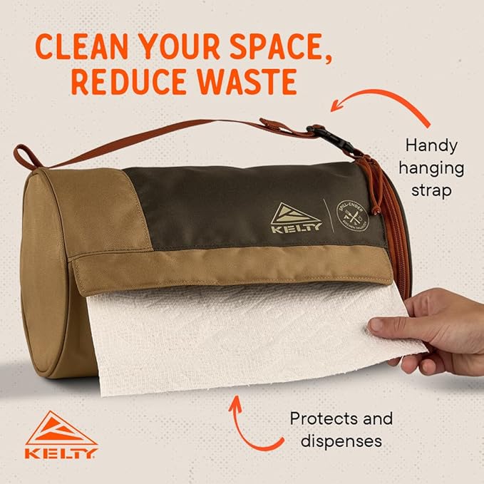 Kelty | Spill-Ender - Compact, Durable Overlanding Paper-Towel Holder