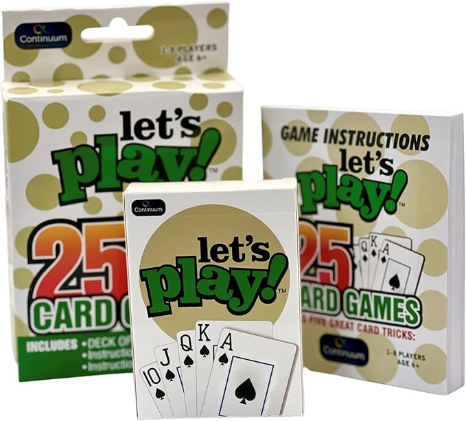Let's Play 25 Games - Card Games