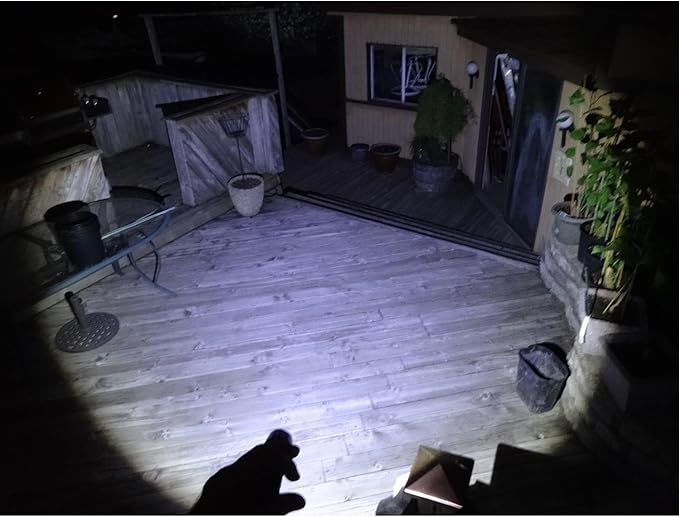 4 Pack Military Grade Tactical LED 2000 Lumen 5 Modes Zoomable Flashlight Torch for Camping, Emergency, Hurricane, Hiking