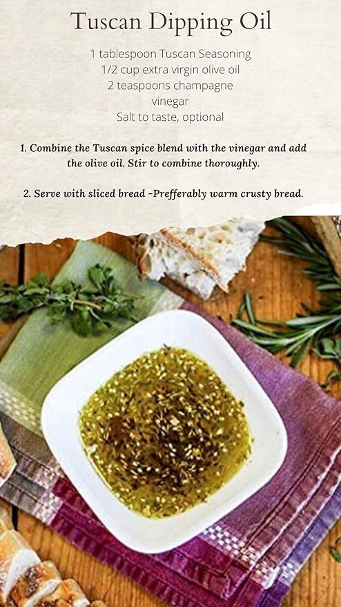 Tuscan- 4.1 oz. Jar (Pack of 2) Bring the warmth and richness of Tuscany right to your kitchen.